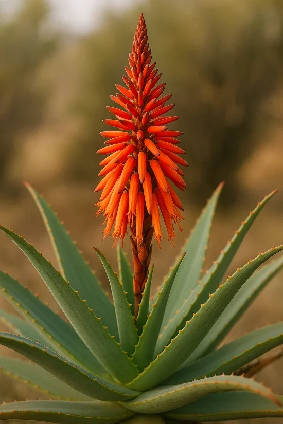 Best Winter-Flowering Plants for Bees. Aloe winter flowers for bees