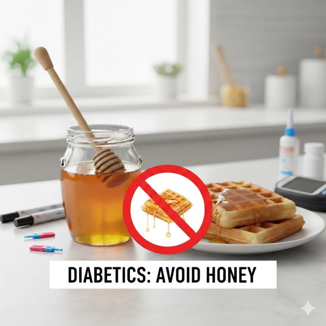 Is honey safe for diabetics?