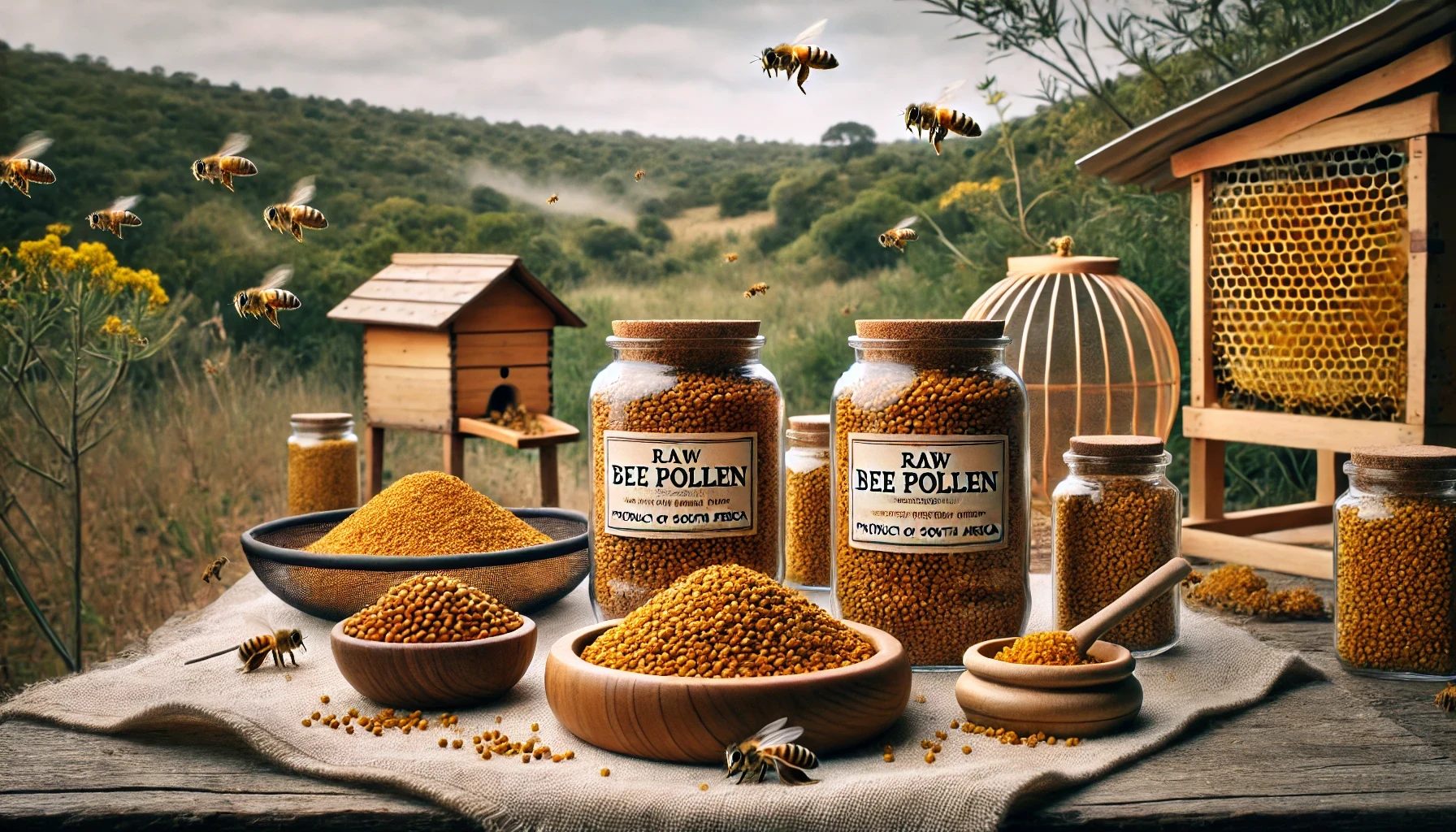 COLLECTING AND PROCESSING POLLEN - Honey Buzz